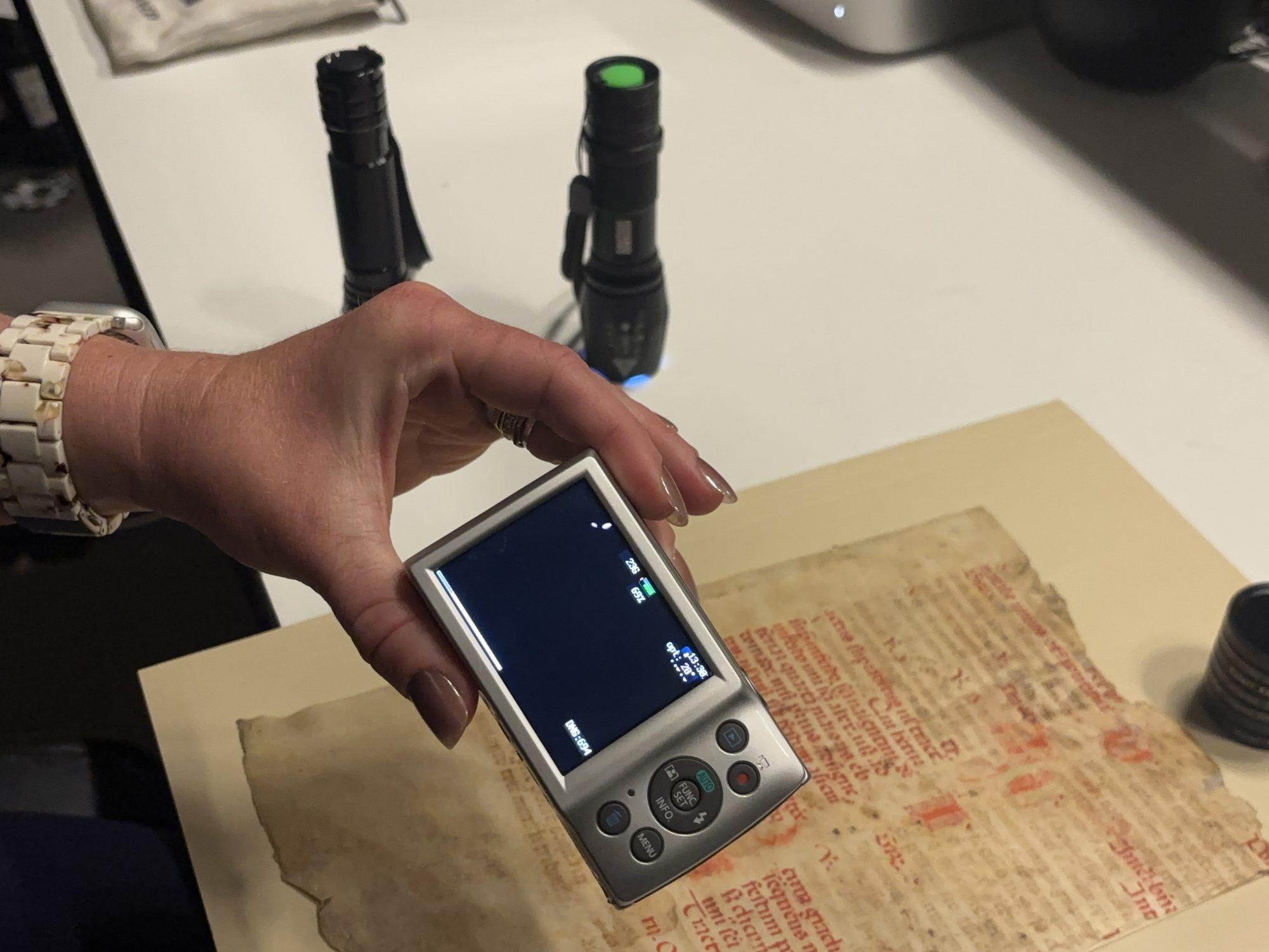 Ghost Camera with Lens and Ambient Light